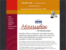 Tablet Screenshot of manufexindia.com